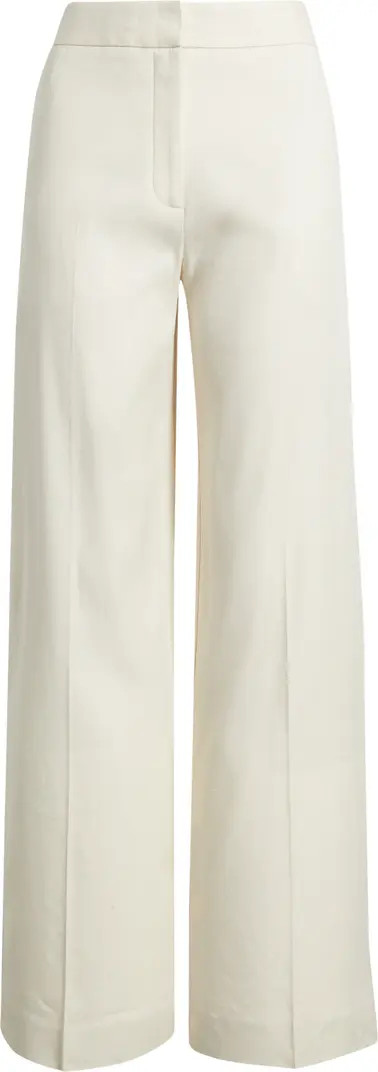 The Lennox Linen Blend Wide Leg Trousers | Nordstrom