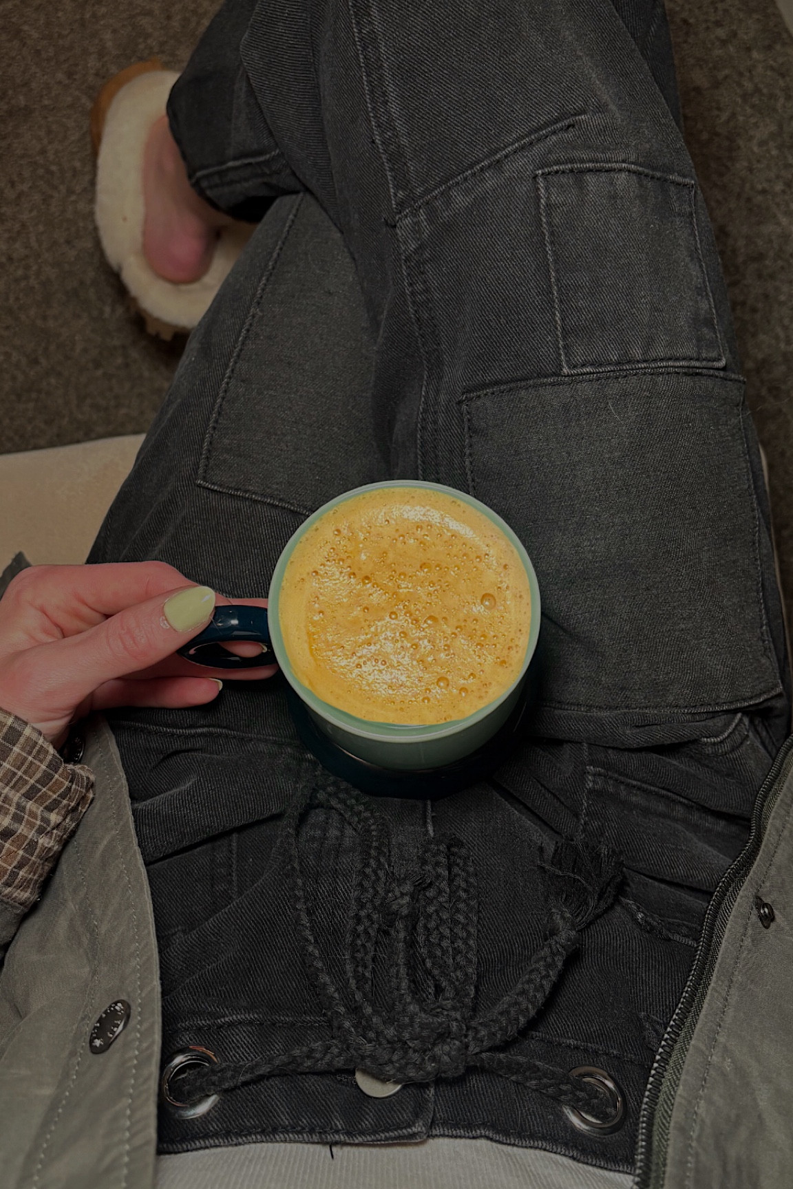 Anthro mug, fp pants, & urban outfitters jacket 👏🏻

#LTKStyleTip #LTKSeasonal #LTKU