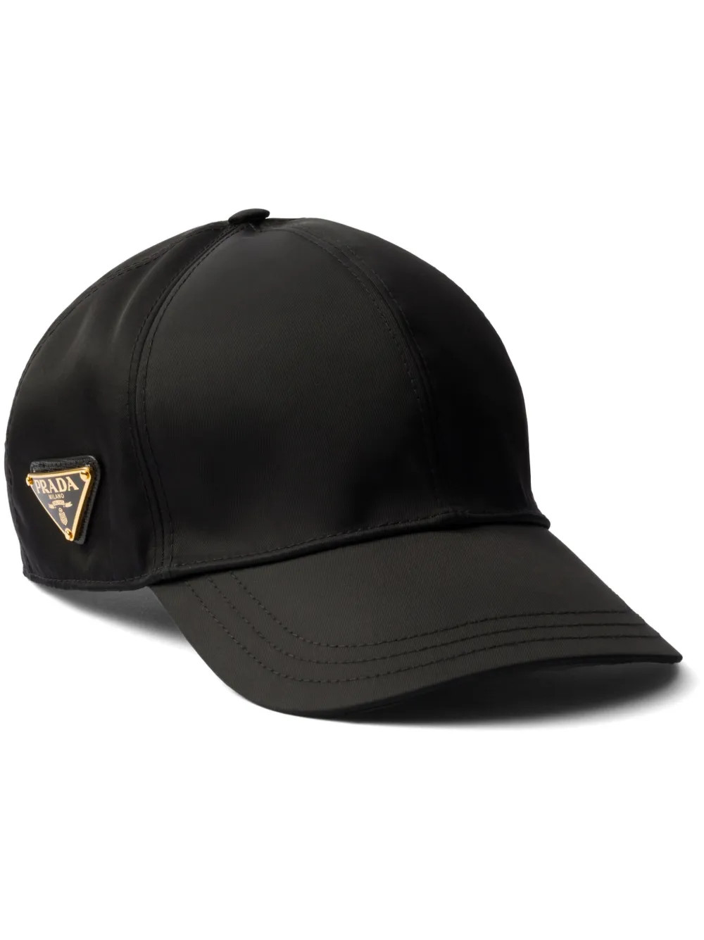Prada Re-Nylon Baseball Cap | Black | FARFETCH | Farfetch Global