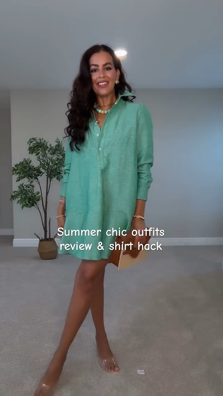 Scroll to shop⬇️ All sizing⬇️I’m 5’7” 130 pounds, size S.
Size L in button down.
Sarong one size.
Size s in wrap skirt
Size M in blue button down & tshirt.
Size xxs in striped shirt dress. Runs big.
Shies tts.@Tuckernuck

#LTKootd #LTKSeasonal #LTKU