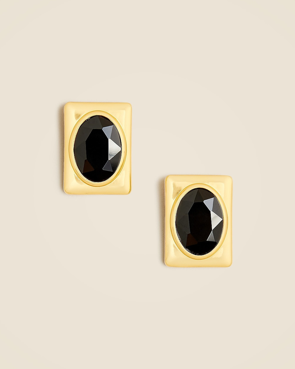 Oversized crystal-embellished studs | J. Crew US