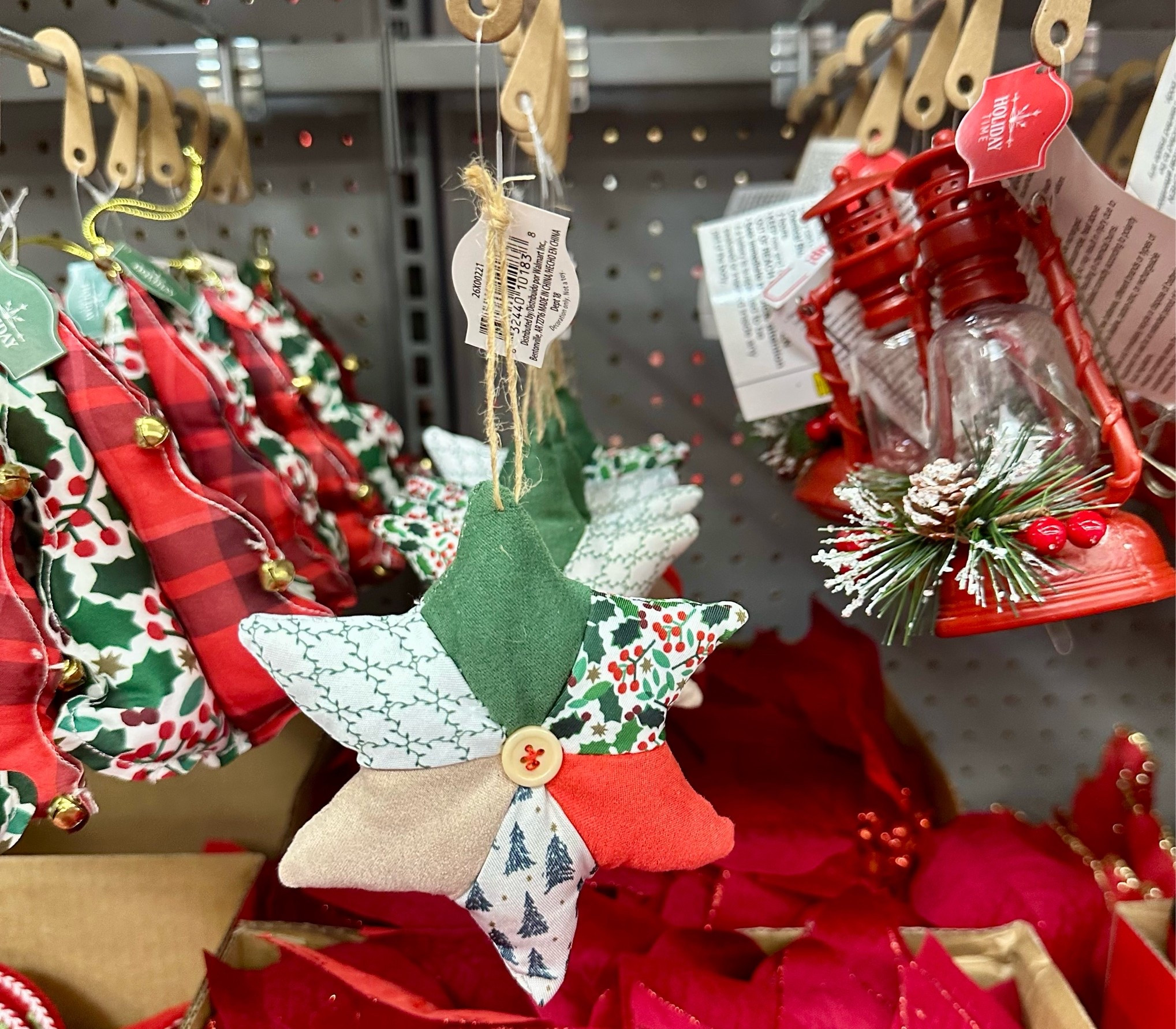 More Walmart Christmas Ornaments 

Multicolor Fabric Snowflake Christmas Ornament. Red/White/Green Fabric Tree Christmas Ornament. Red LED Lantern Christmas Ornament

Christmas Tree. Christmas Tree Ornament. Trim the Tree. Deck the Halls. Christmas Decorations. Traditional Christmas.

#LTKSeasonal #LTKHome