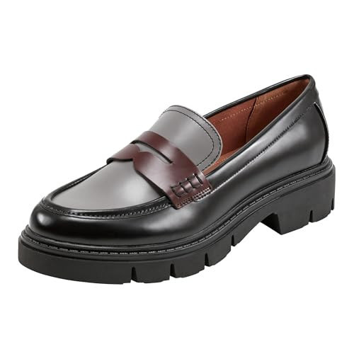 Marc Fisher Women's Cube Loafer, Black Multi 002, 8 | Amazon (US)