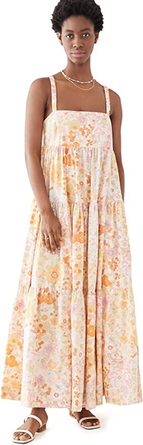 Free People Women's Park Slope Maxi Dress | Amazon (US)
