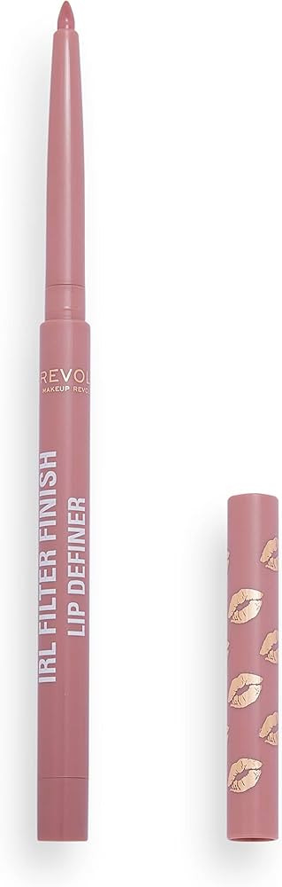 Revolution Beauty London, IRL Filter Finish Lip Liner Definer Chai Nude Waterproof Long Lasting S... | Amazon (US)
