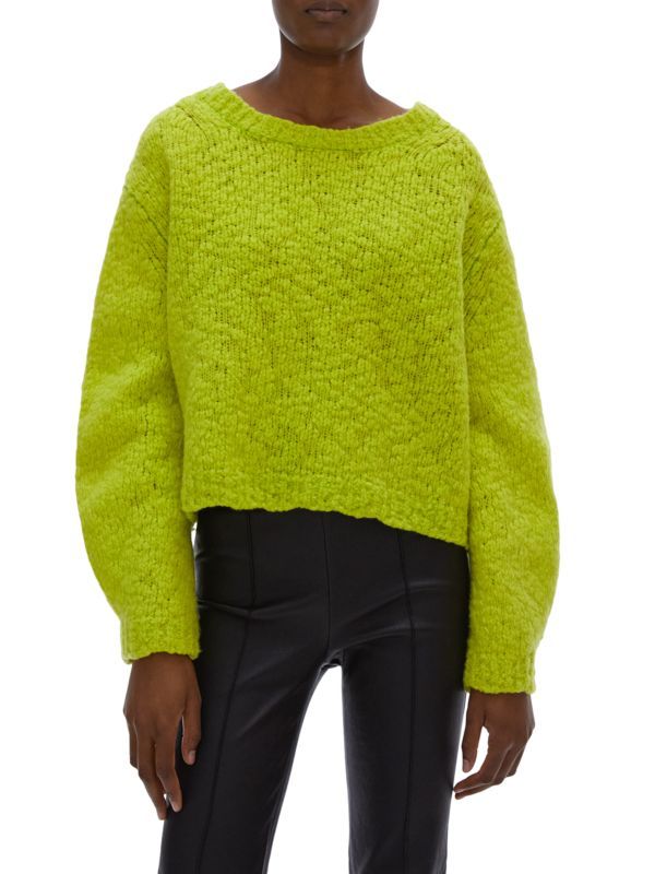 Heritage Chunky Cropped Sweater | Saks Fifth Avenue OFF 5TH