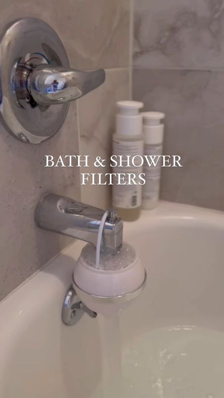 Easy install bath & shower filters we have to remove chemicals from our tap water 

#LTKbaby #LTKhome #LTKfindsunder50