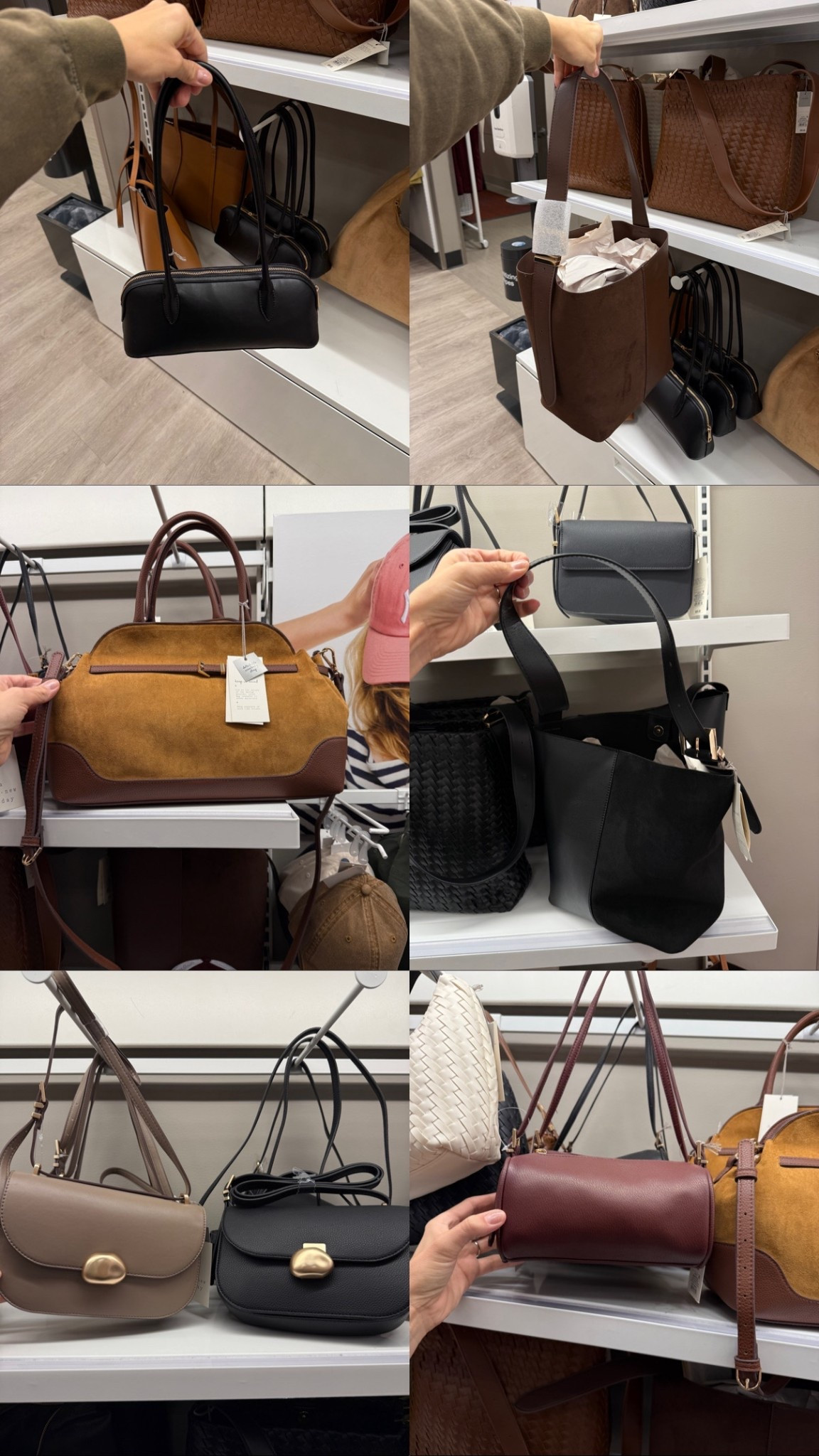 These purses at target remind me so much of Madewell! 

#LTKFindsUnder50