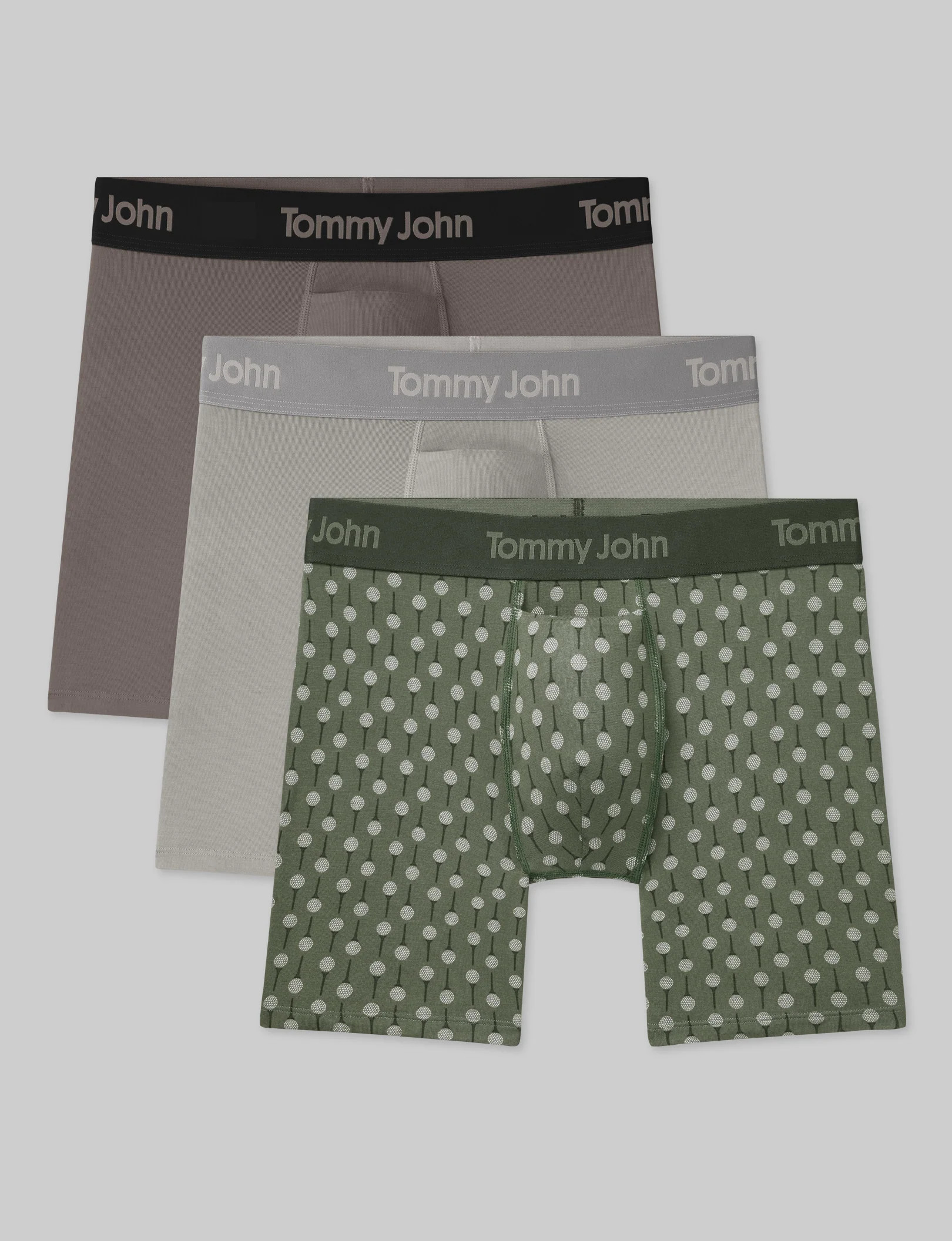 Second Skin Mid-Length Boxer Brief 6" (3-Pack) | Tommy John
