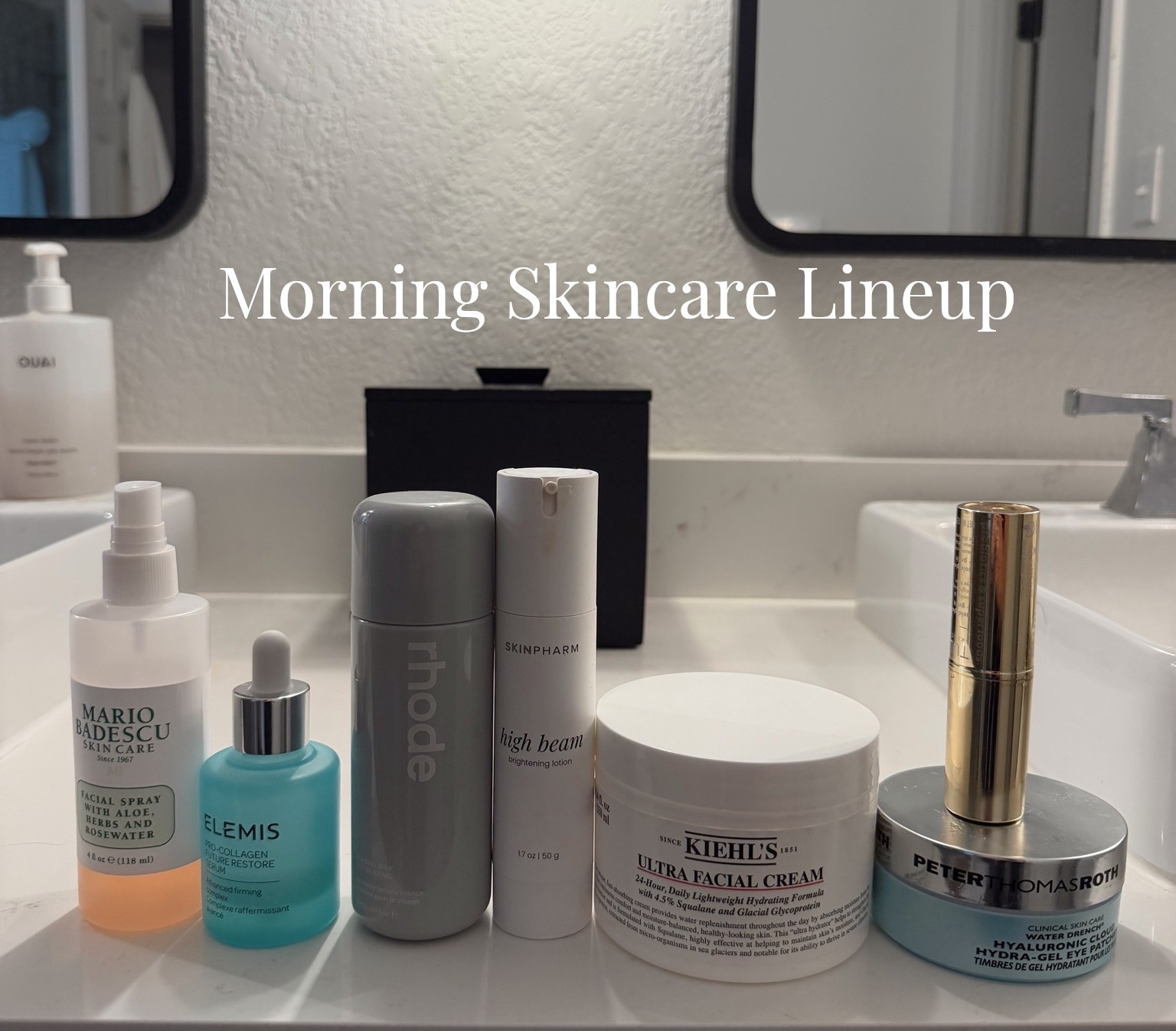 What I’ve been using every morning for 3 months! I alternate between the two moisturizers and two the creams. Normally I use a vitamin C serum before the glazing milk but I just ran out

#LTKmorningroutine #LTKselfcare #LTKSaleAlert