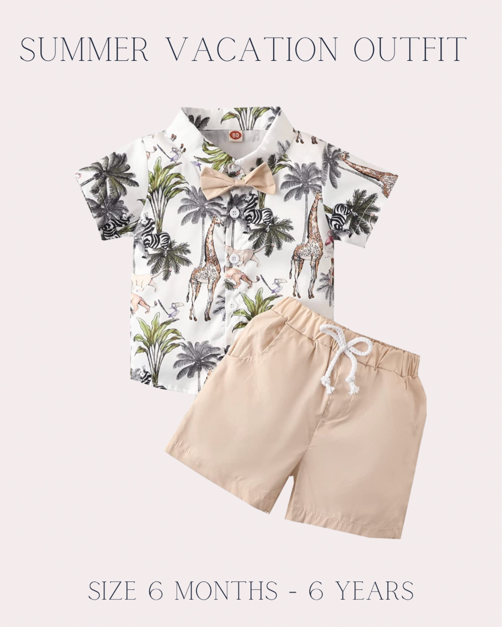 Cute Summer Outfit for Baby and Toddler Boys

Amazon Fashion - spring summer shirt - summer clothing for boys - shirt and bow tie - safari print shirt - neutral toddler outfit - shirt and shorts set - matching sibling outfits - matching boys clothes - brother looks - summer vacation shirts - vacation clothes - spring summer boys fashion / baby and toddler boy clothes

#LTKunder50 #LTKkids #LTKU