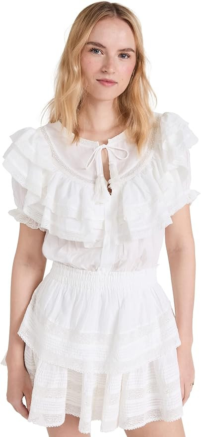 LOVESHACKFANCY Women's Liv Dress | Amazon (US)