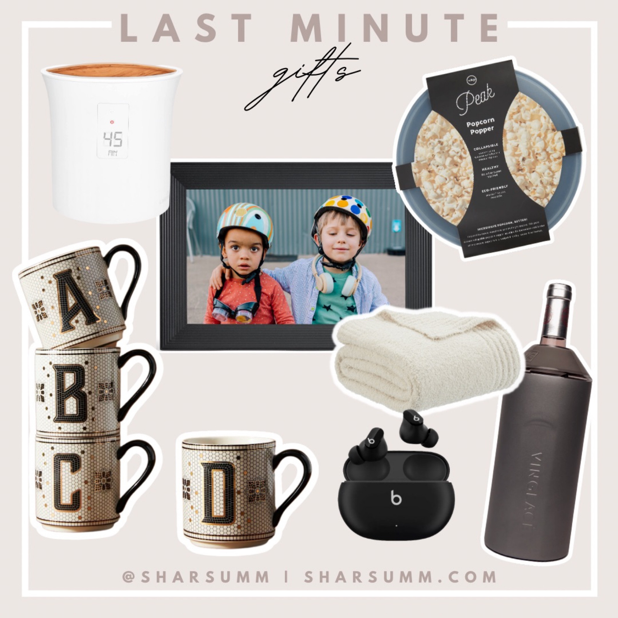Last Minute Gifts - delivered by Christmas! 

Prime delivery / last minute gift / in law gift / grandparent gift / under $100 / teacher gift / gifts for him / Anthropologie / digital frame / towel warmer 



#LTKGiftGuide #LTKhome #LTKHoliday