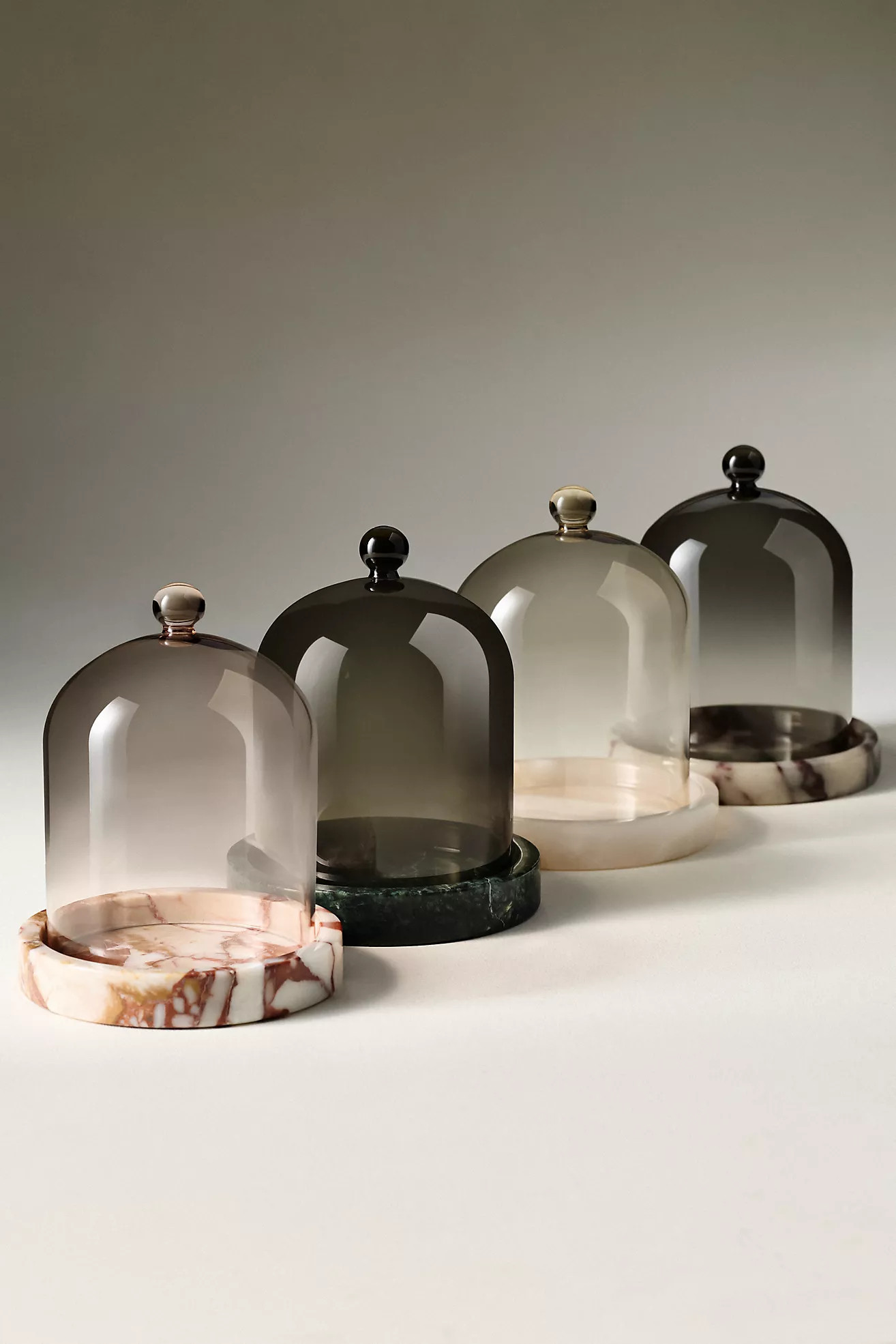 Poured New York Candle Cloche + Stone | Anthropologie (US)