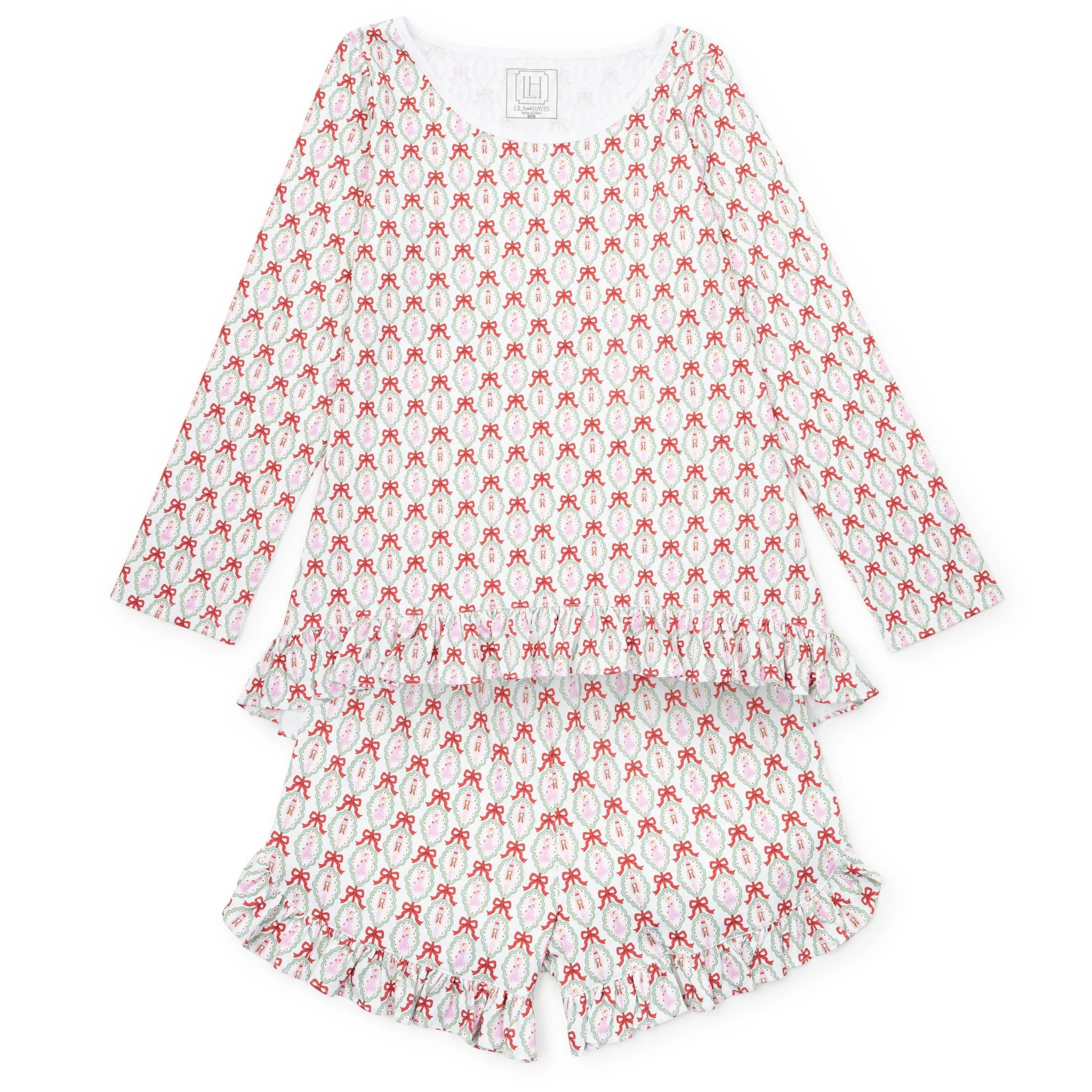 Kathryn Women's Pajama Short Set - Nutcracker Ballet | Lila and Hayes