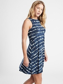 Santorini Thera Printed Dress | Athleta