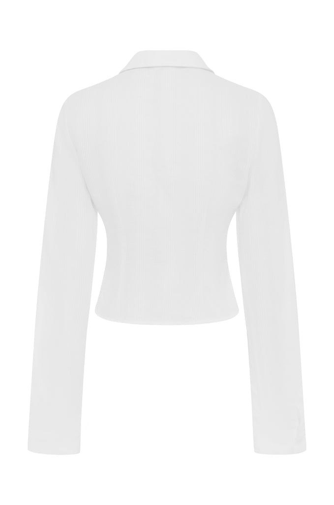 Lyla Shirt | White | With Jean (US)