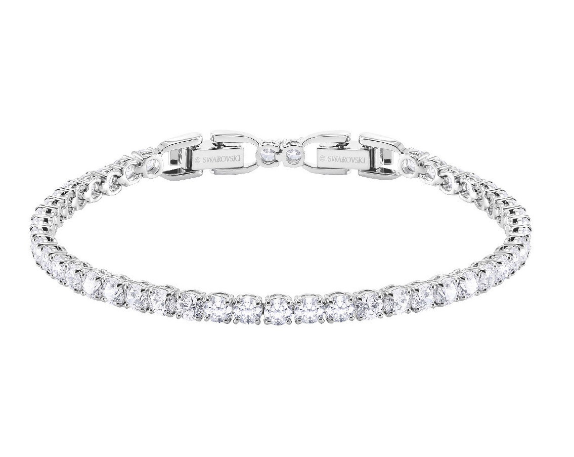 Swarovski Tennis Round Deluxe White Bracelet | Jomashop.com & JomaDeals.com