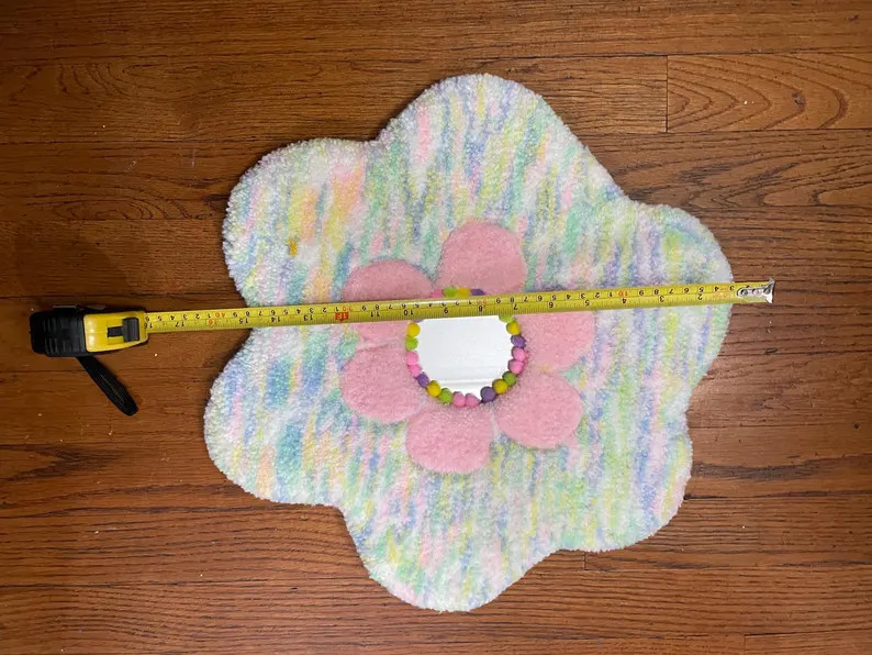 Daisy tufted mirror | Etsy (US)