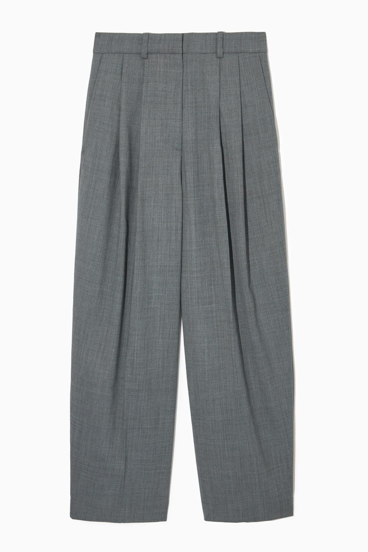 WIDE-LEG TAILORED WOOL-BLEND PANTS | COS (AU)