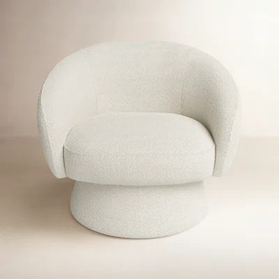 Boucle Swivel Barrel Chair | Wayfair North America