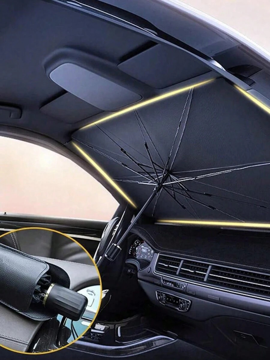 1 pezzo Parasole per auto, mantiene fresco e protetto dalla luce solare, essenziale per l'estate | SHEIN