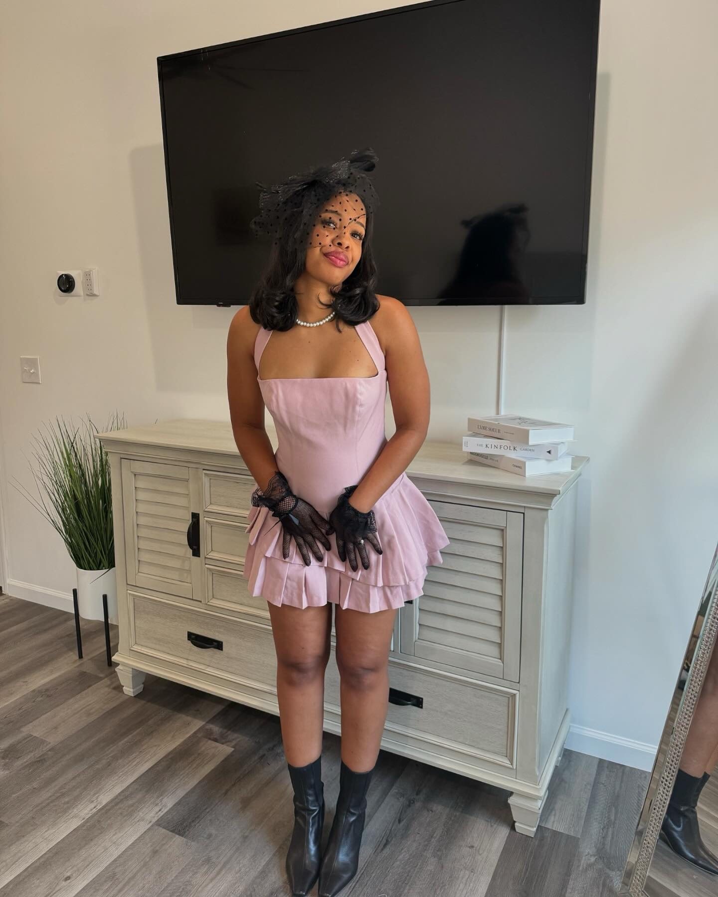 30th birthday tea party 🫖💗

Dress @ohpolly 
Boots @aninebingofficial 
Fascinator & gloves @amazon 

#LTKStyleTip #LTKBeauty