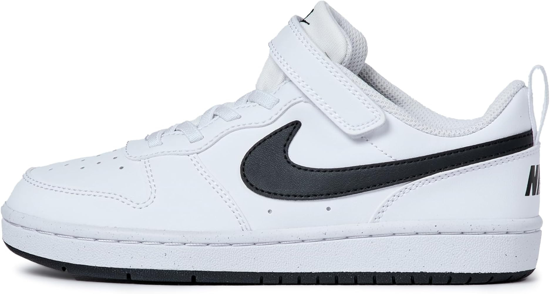 Amazon.com | Nike Little Kid's Court Borough Low Recraft Shoes, White/Black, 13C | Sneakers | Amazon (US)