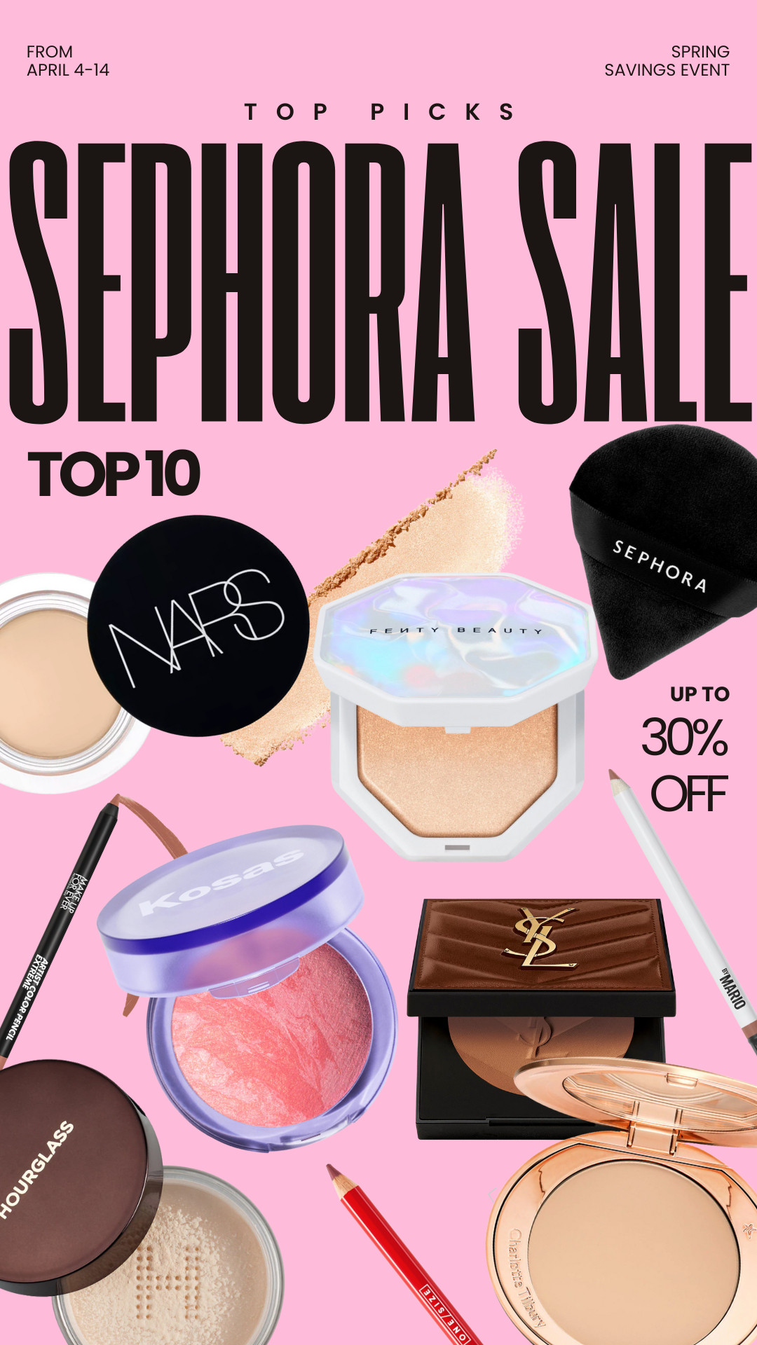 Here are my top 10 picks for the Sephora Sale which starts today! These are all my tried & true ride-or-die products! From the most stunning blush to my favorite concealer and setting powder, you can't go wrong with any of these products! 

 #LTKSaleAlert #LTKFindsUnder50 #LTKBeauty