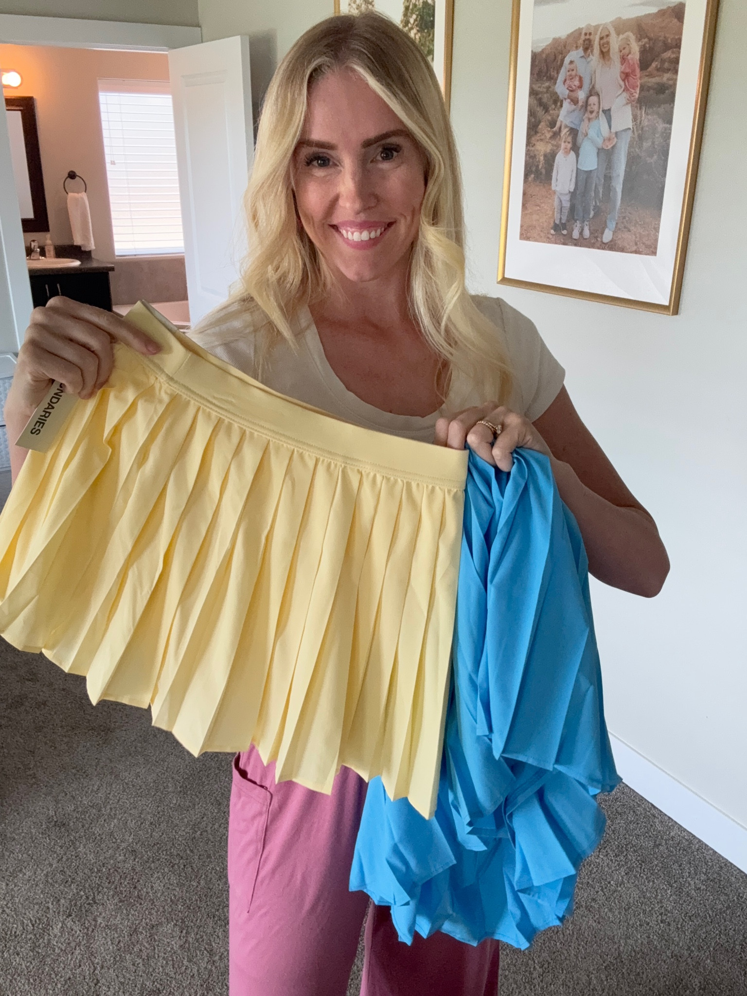Tennis skirts from Walmart? Yes pls! $8.98 is crazy. And these colors?! Would be cute for pickleball too. 

I wear a 6 usually so the small and medium both fit! Shorts are attached. 👏🏼

#LTKSaleAlert #LTKActive #LTKFindsUnder50