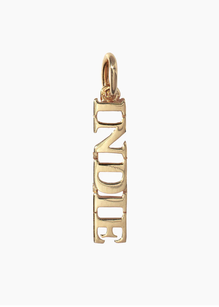 Solid Gold Name Pendant (Made To Order) | Otiumberg