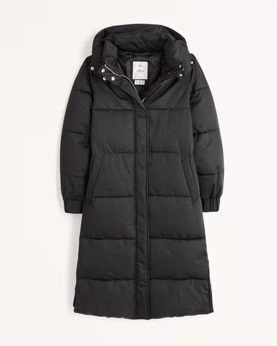 Women's Ultra Long Puffer | Women's New Arrivals | Abercrombie.com | Abercrombie & Fitch (US)