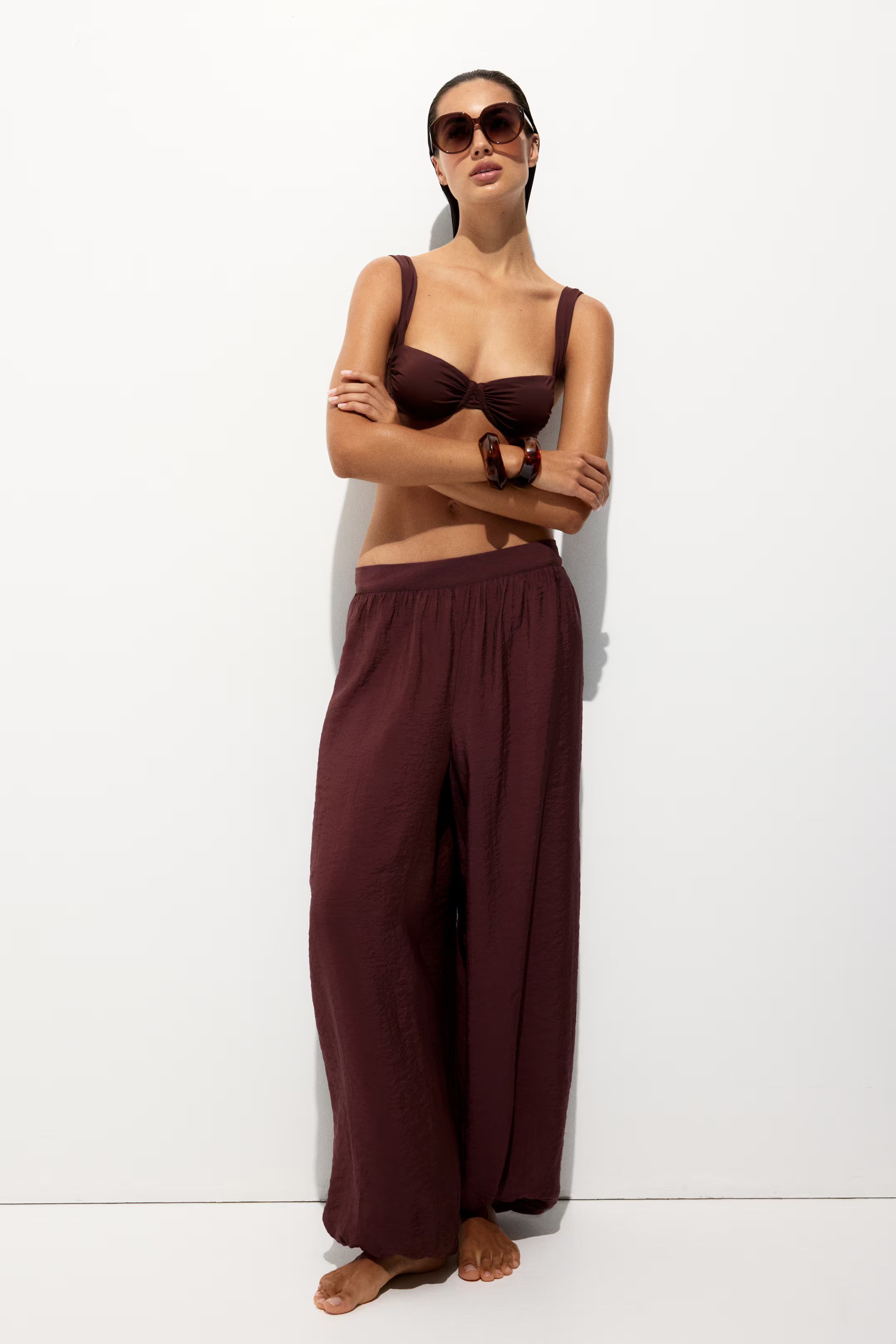 Balloon-Leg Beach Pants | H&M (US + CA)