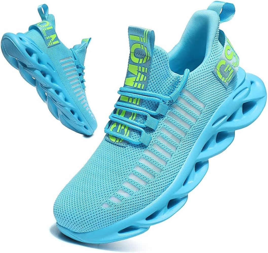 Jakcuz Women's Lace Up Walking Shoes Breathable Ultra Lightweight Sport Casual Ladies Girls Fashi... | Amazon (US)
