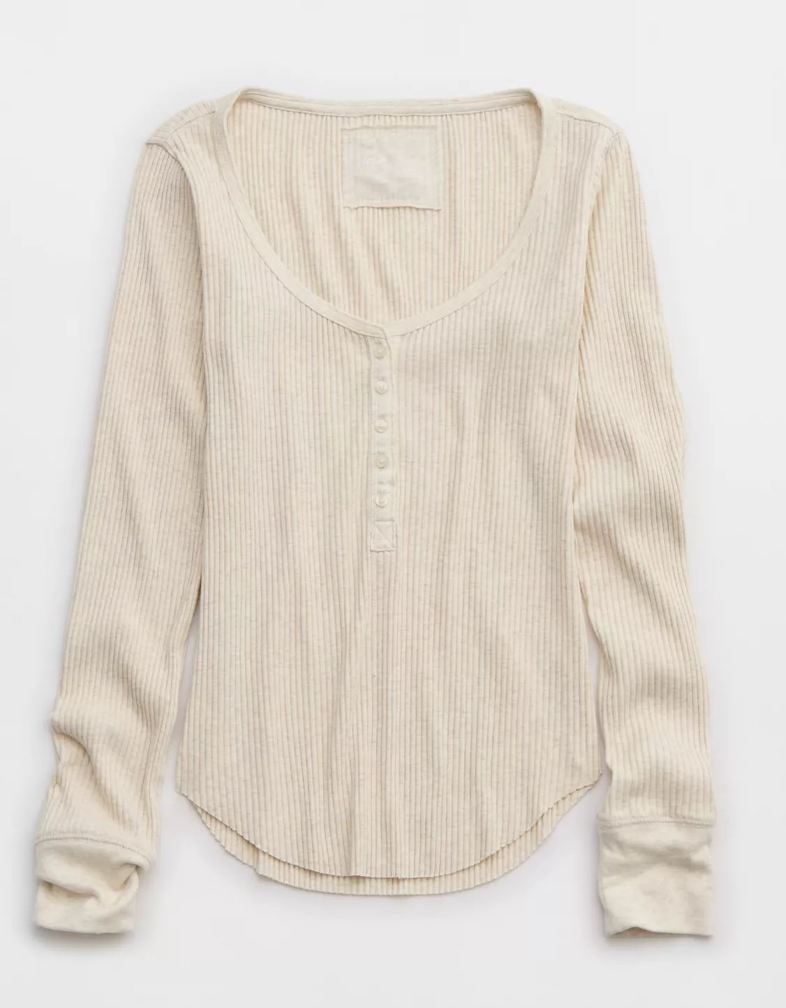 Aerie Essential Henley Layering T-Shirt | Aerie