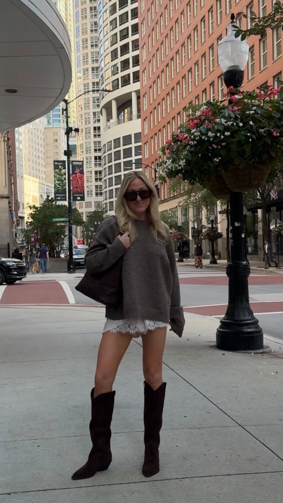 Everything runs tts- I did size up in sweater and shorts! Cute and easy fall outfit 

#LTKFindsUnder100 #LTKSeasonal #LTKFindsUnder50