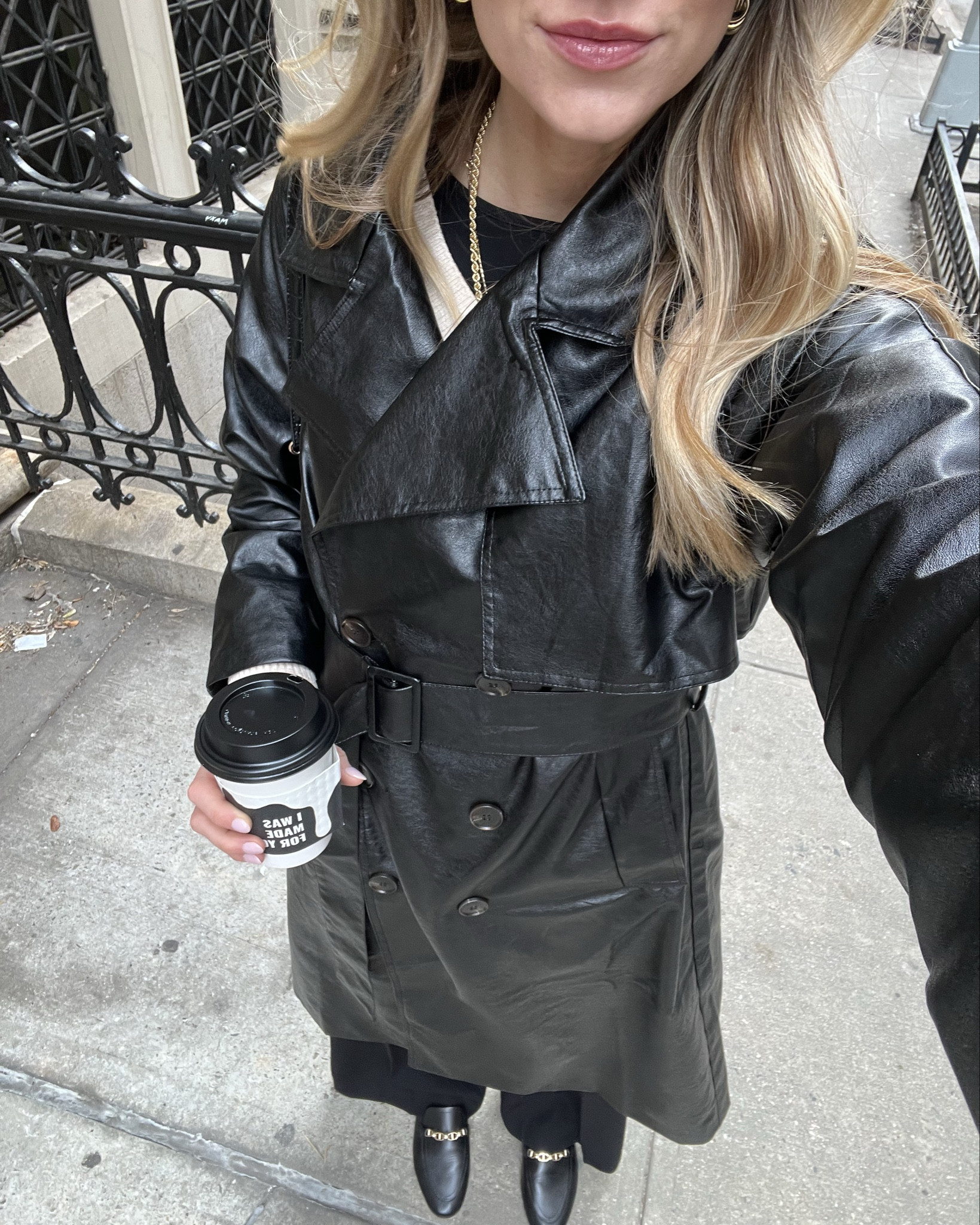 City chic outfit featuring a leather trench coat from the cutest boutique !! 

#LTKWorkwear #LTKTall #LTKootd