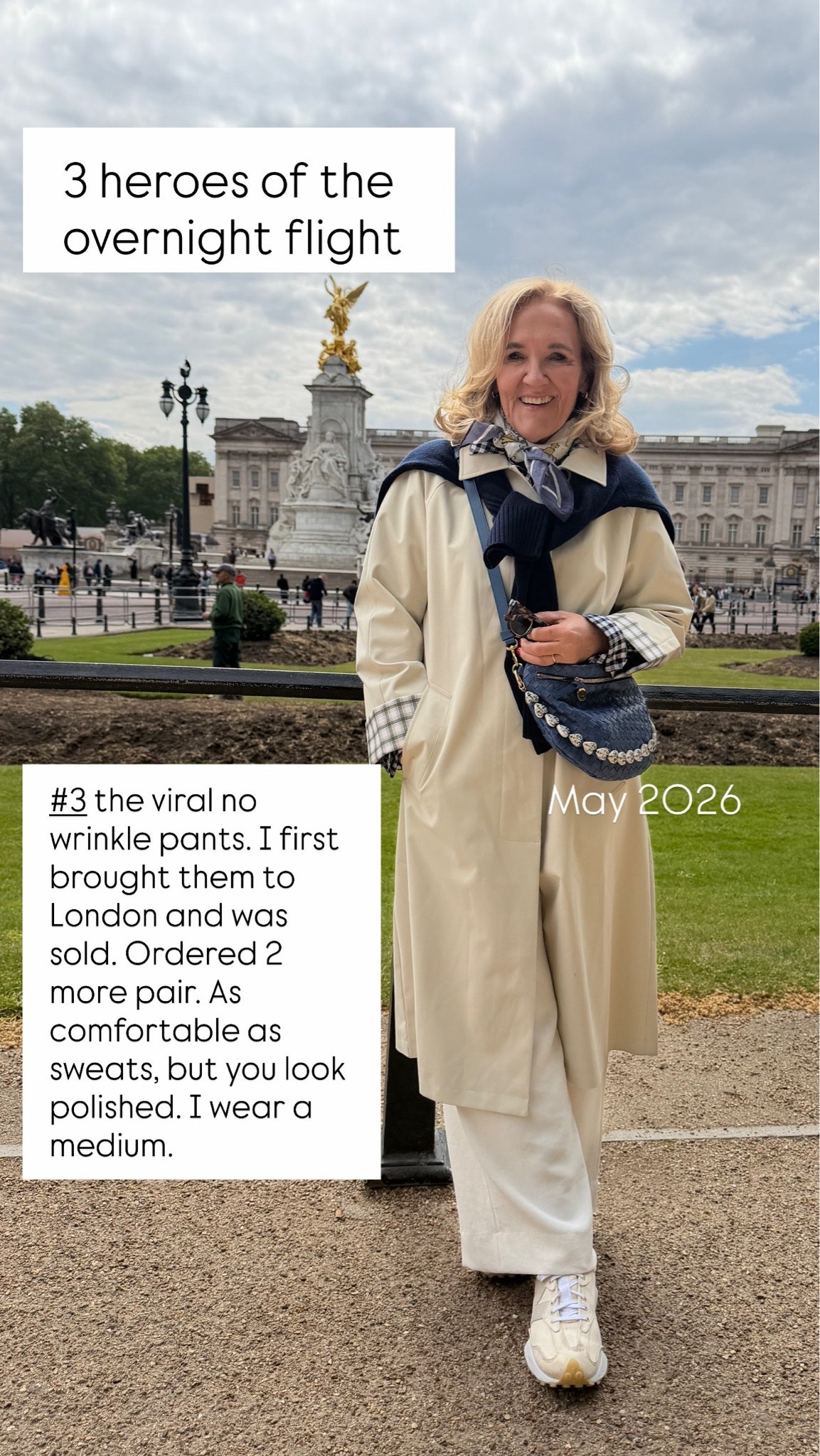 These pants are the best!!! I wear a medium reg and hem them. 

This photo was from my trip in May. Need a trench coat? This is great! And homes in petite. Wearing a medium petite.

#LTKOver40 #LTKPetite #LTKTravel