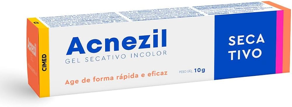 Cimed Acnezil Gel Secativo Antiacne 10G, Acnezil | Amazon (BR)