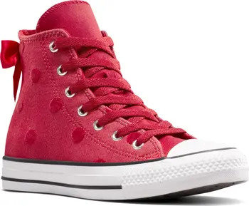 Kids' Chuck Taylor® All Star® Bow High Top Sneaker | Nordstrom