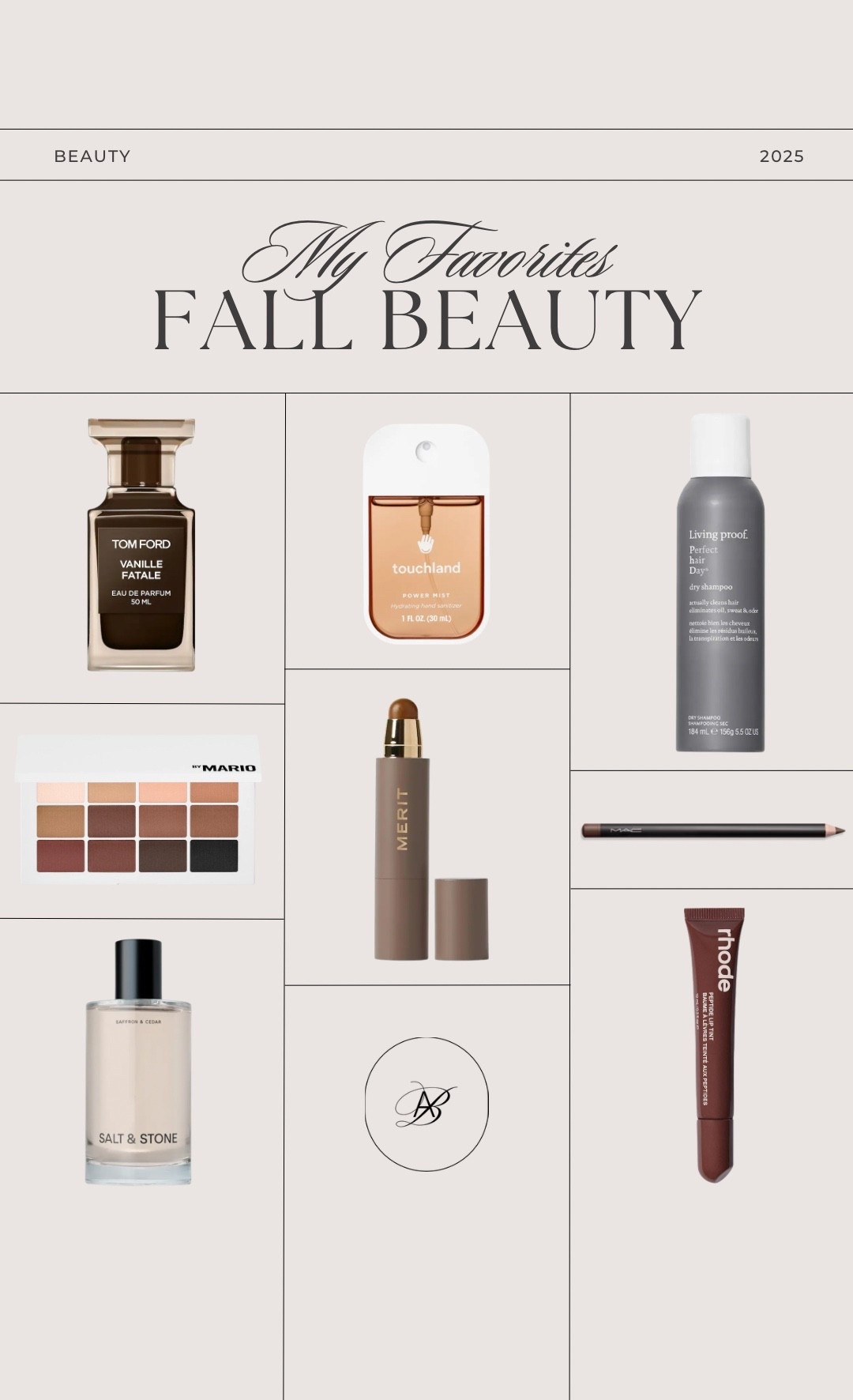 My favorite beauty products for fall! 🤎

fall favorites, beauty must-haves, luxe fragrances, dry shampoo, lip combo, warm toned beauty, makeup favorites, eyeshadow palette  

#LTKFindsUnder100 #LTKSeasonal #LTKBeauty
