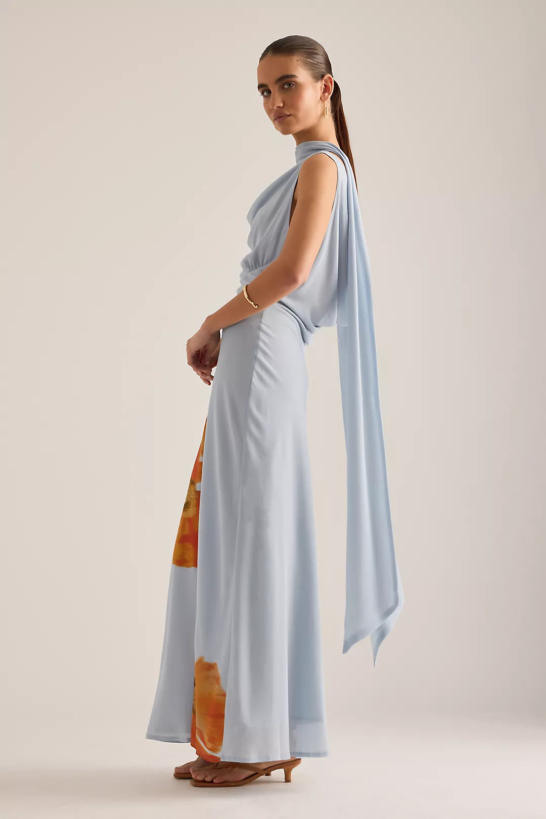 Never Fully Dressed Sophie Blurred Floral Maxi Dress | Anthropologie (UK)