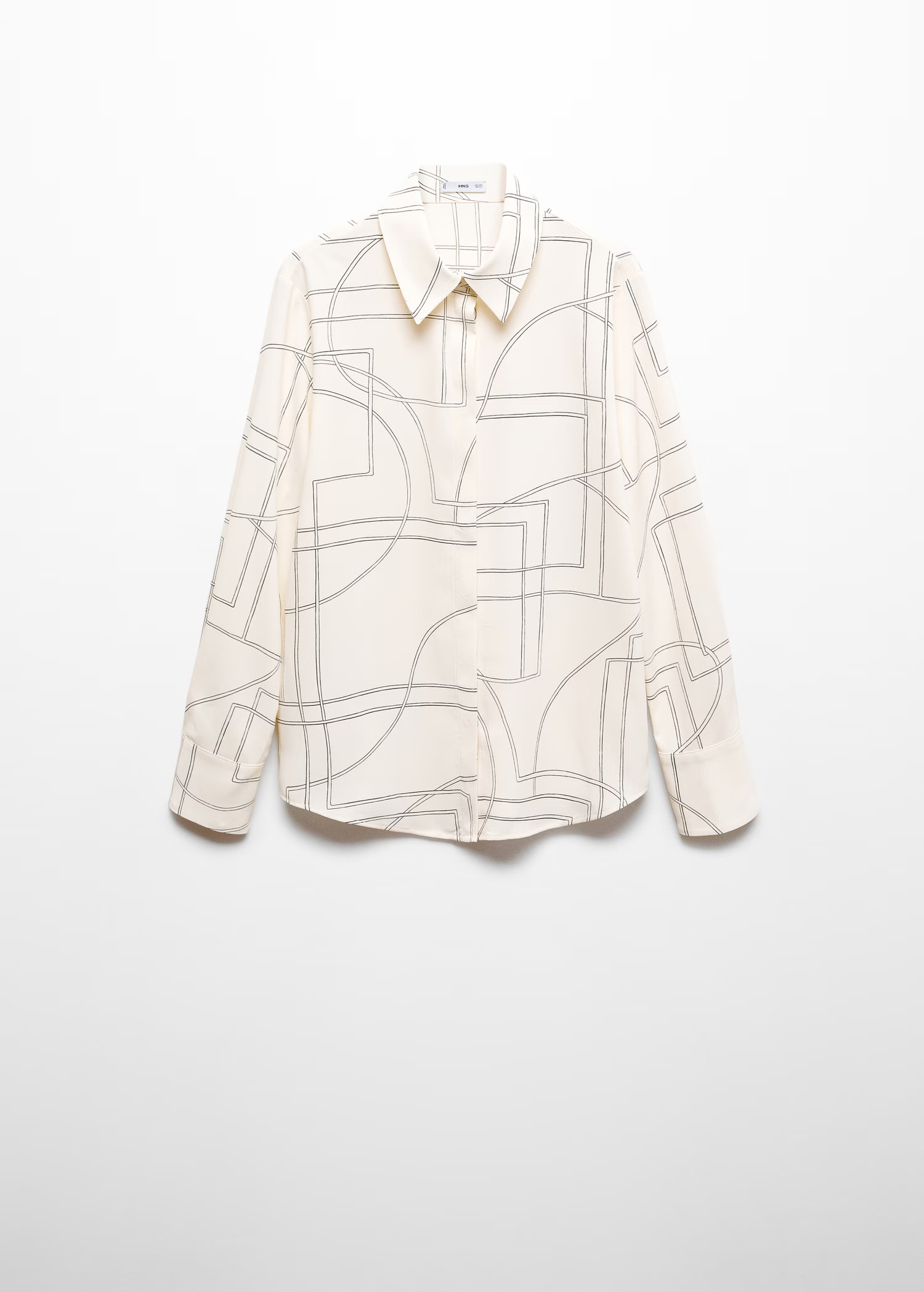 Regular flowy shirt - Woman | MANGO United Kingdom | MANGO (UK)