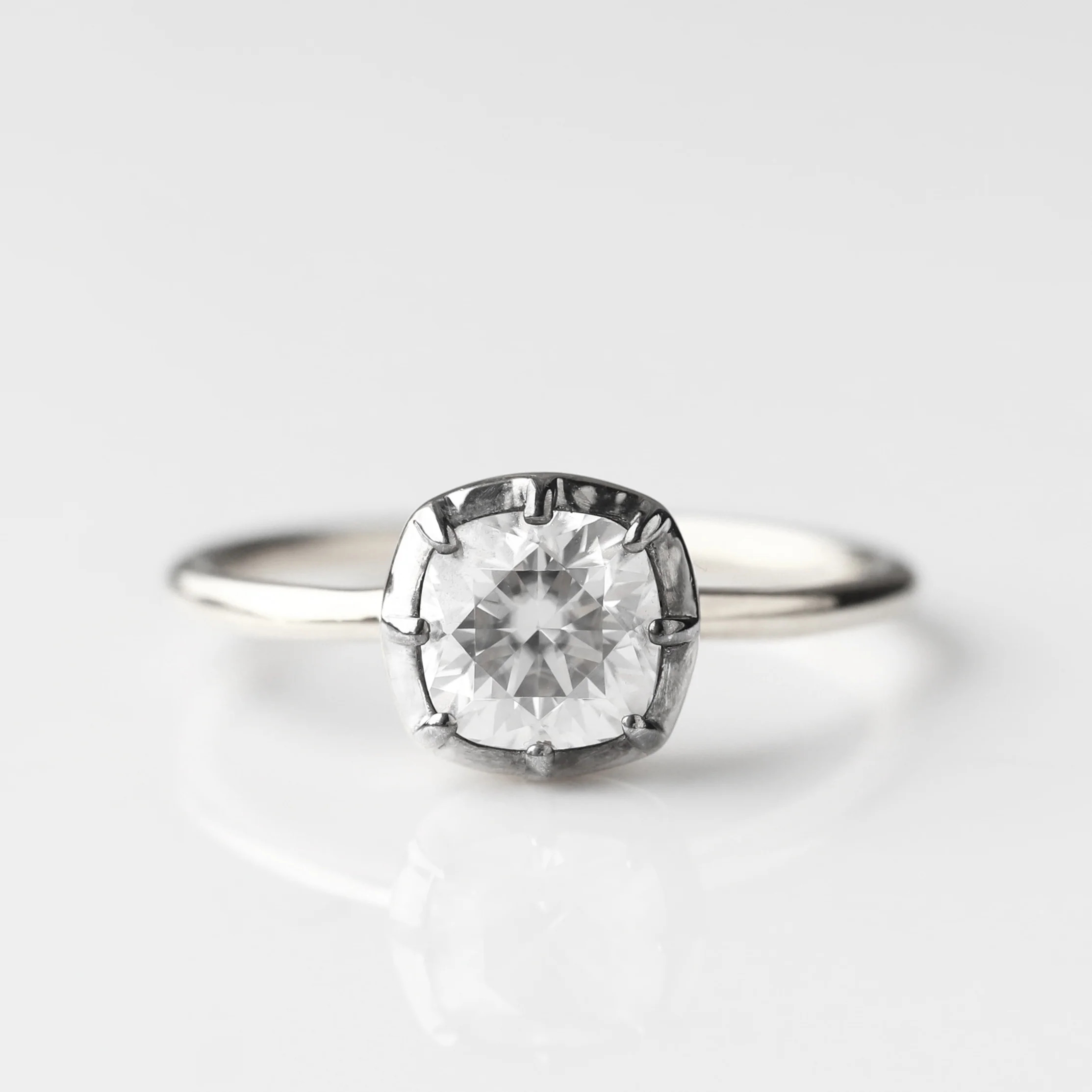 Louise Thompson Chapters Georgian Moissanite Ring | Carrie Elizabeth