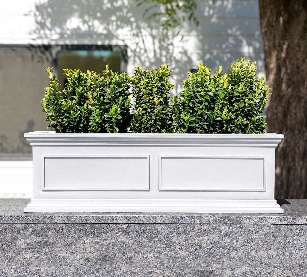Veda Window Box Planters | Pottery Barn (US)