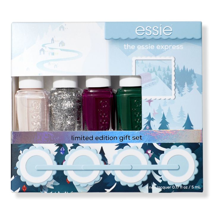 The Essie Express: Polar Bolds 4 Piece Holiday Kit - Essie | Ulta Beauty | Ulta