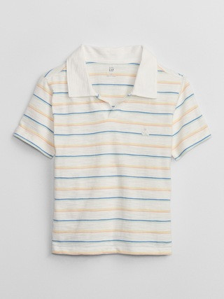 babyGap Slub Jersey Polo Shirt | Gap Factory