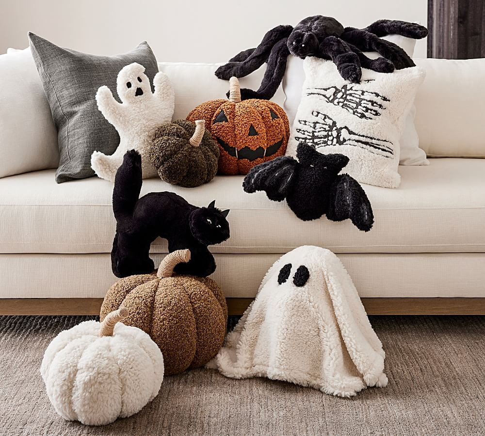 Cozy Pumpkin Pillow Cover | Pottery Barn (US)