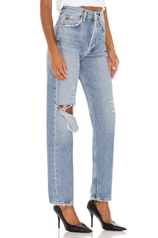 AGOLDE 90's Pinch Waist in Lineup from Revolve.com | Revolve Clothing (Global)