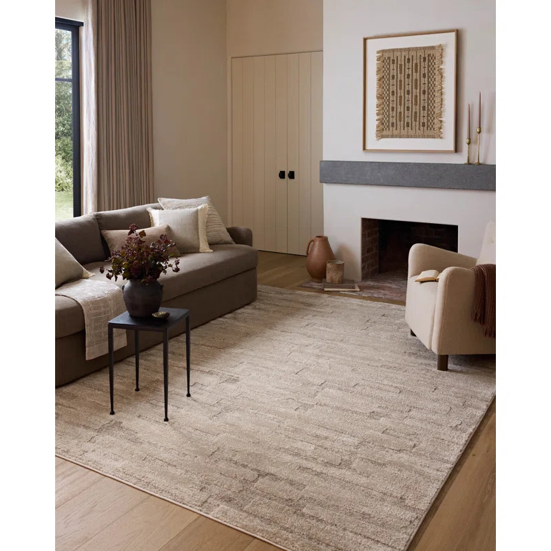 Amber Lewis x Loloi Monty  Taupe / Beige Area Rug | Wayfair North America